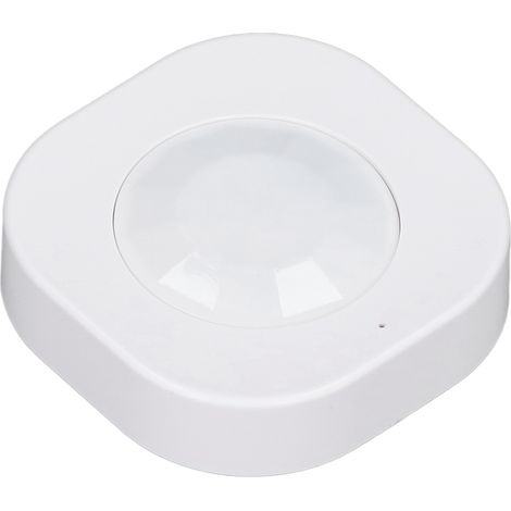 Intelligenter Bewegungsmelder von Square, batteriebetrieben, mit WLAN-Infrarotsensor und mobiler App für die Heimalarmanlage. (1/5)