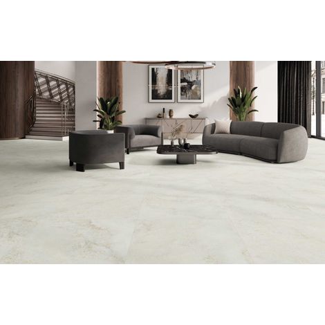 Orleans – Baldosa porcelánica efecto piedra · interior y exterior - Grafito - 31,6x60,8 cm - Palet completo (1/5)