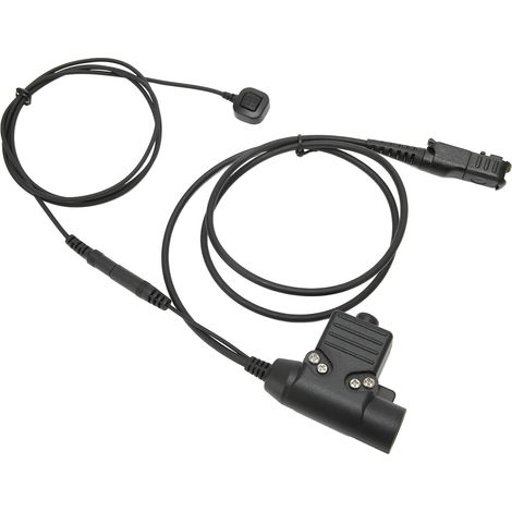 Micro PTT à doigt pour Motorola XiR P6600 P6620 DP2400 MTP3250 DEP550 MTP3550 MTP3150, adaptateur mains libres (1/5)
