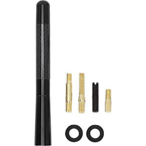 Antena Cocoarm negra compacta Antena negra para coche Baja corriente Ultra Eficiencia Fuerte Sistema de diversidad de señal Diseño elegante con material ABS Apto para S JCW R55 R56 R57 R60. (1/5)