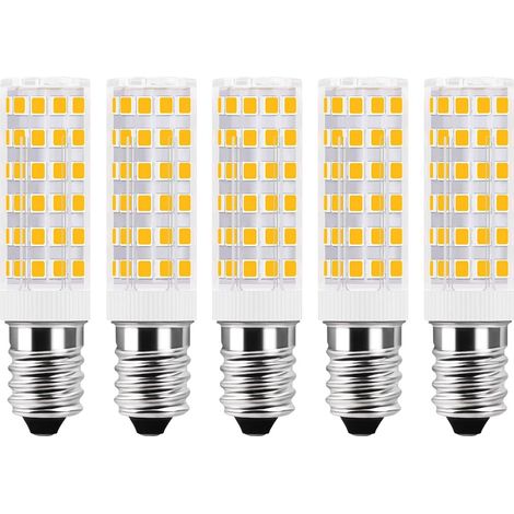 QAZQA Ampoule LED E14 9W Blanc Chaud 3000K, équivalent halogène 60W, 520LM, Petite vis edison, Culot E14, AC 220-240V, Non Dimmable, Lot de 5