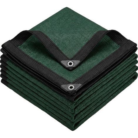 Malla de sombra para exteriores, 3 x 5 m, malla de protección solar con ojales, 80% de protección UV, para pérgola, jardín o toldo de terraza. (1/5)