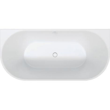 Baignoire Duravit DuraSenja, blanc, version à poser,