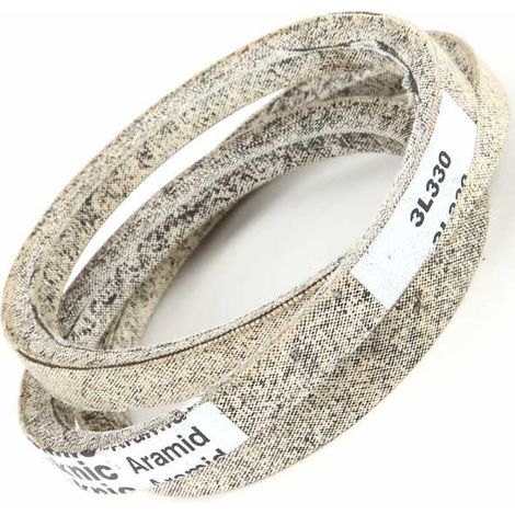 Courroie tondeuse Tiger Belts 3L330 kevlar trapézoïdale  9,5 x 838 mm (1/5)