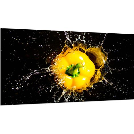 PLAQUE DE PROTECTION EN VERRE POUR CUISINIÈRE 90x52 PEPPER (1/5)