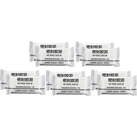 10 pièces de mastic Super Diamond Mud Seal, argile de réparation imperméable pour canalisations d'égout -- (1/5)