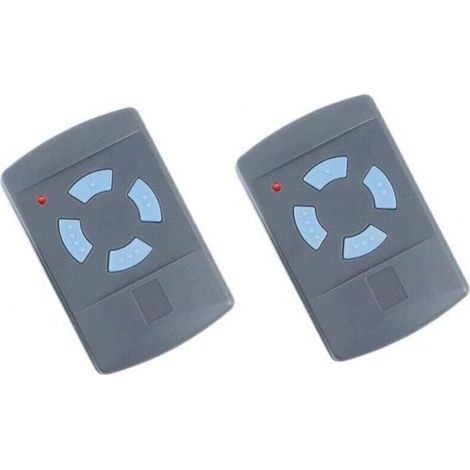 2PACK Télécommande de Garage Sdre HSM4 868 MHz avec 4 Boutons Couleur Bleue Remplacer Les émetteurs Hormann 868 MHz HS4 HSM2 HSP4 868 HS1 868 Tubauto HSM4 868 Tubauto HS4 868Fréquence-Crezuo (1/4)