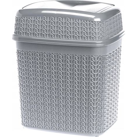 Pattumiera Galicja 5 l grigia 1 pz. (1/2)