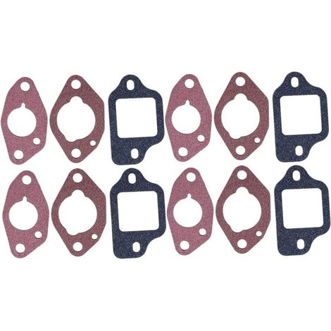 Kit de diaphragme à gazon du joint de carburateur compatible avec Honda GCV160 GCV135 GCV190 GSV190 12pcs (1/5)