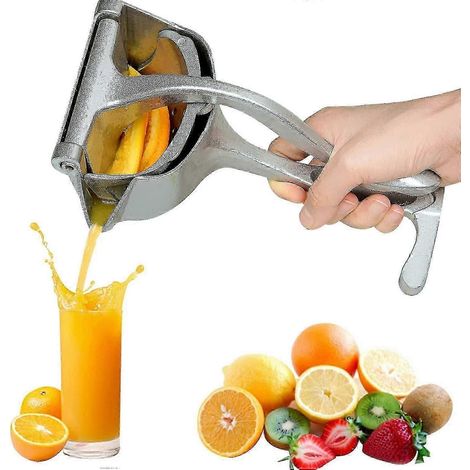 Presse-fruits en alliage d'aluminium, presse-fruits manuelle pratique, presse-fruits, extracteur de jus (1/5)
