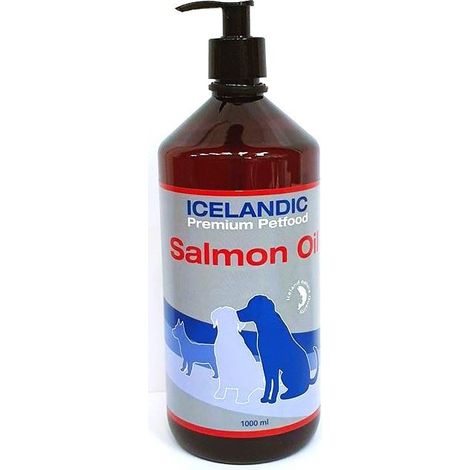 IcelanPet - Salmon oil - 1.000 ml. - (i010)