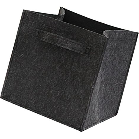 Grand Panier à Linge en Feutrine Pliable Poignée, Grosse Capacité pour Vêtements et Jouets, Maison Dortoir, Design Simple et Pratique (1/5)