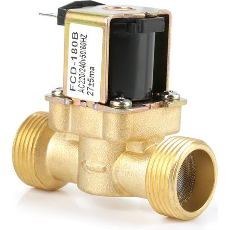 Électrovanne d'admission à 6 points, électrovanne pressurisée, électrovanne d'admission normalement fermée 220 V FCD-180B (1/5)