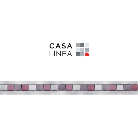 LISTEL VIOLET 1 PIÈCE 6 x 60 CM CASA LINEA