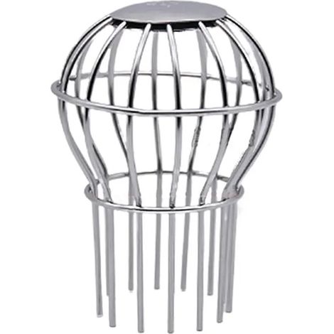 Grille de protection de gouttire filtrante en acier inoxydable 304 avec T (1/5)