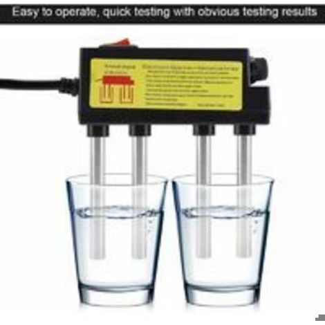 Testeur Eau - Electrolyseur Portatif 220 V - Analyse Impuretés en 30 Secondes - Pour Eau Potable et Filtree - 1 Unite (1/5)
