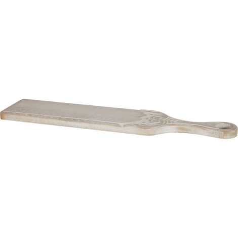 Plateau Présentoir de Service Support Gateaux et Pâtisseries Sculpté en Bois de Manguier Clair Edfu (1/5)