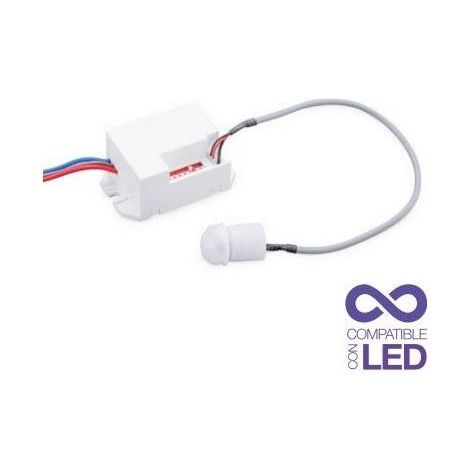 Detector de movimiento para empotrar en techo o luminarias 120º/360º GSC 1403300