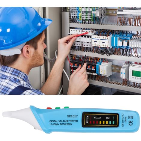 VC1017 ANENG Smart Berührungsloser Digitaltester, Neutral- und Phasenerkennung für Elektriker, Induktiver Reparaturtester für Elektriker (1/5)