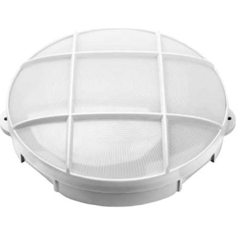 Applique LED rotondo con griglia Oxalis 15W 4000K Bianco
