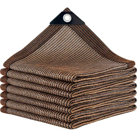 Malla de sombreo de 3x4 m, malla de protección solar, tela de sombra, tela de sombra cortavientos para invernadero, para cubrir plantas, invernadero, jardín. (1/5)