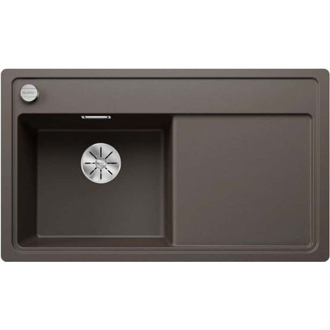 Evier Blanco Zenar 45S-F Silgranit - 000000 - Egouttoir A droite (1/2)