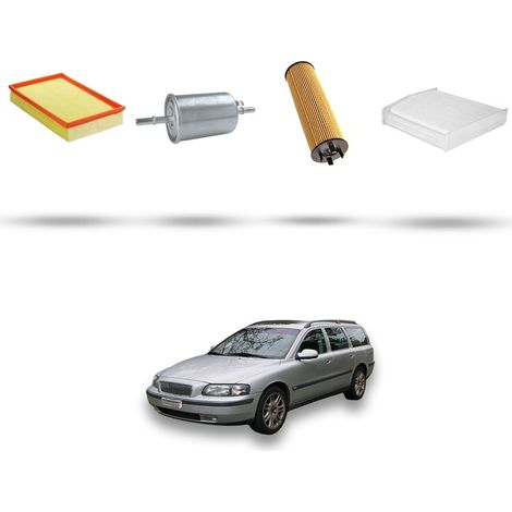 Kit Tagliando compatibile con Volvo V70 II 2.4 20V T5 191Kw dal 2004 al 2007 (1/5)