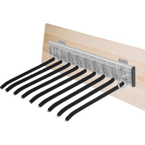 Ausziehbarer Hosenhalter mit 9 drehbaren Schubladen, multifunktional, ausziehbar, für Jeans und Krawatten (1/5)