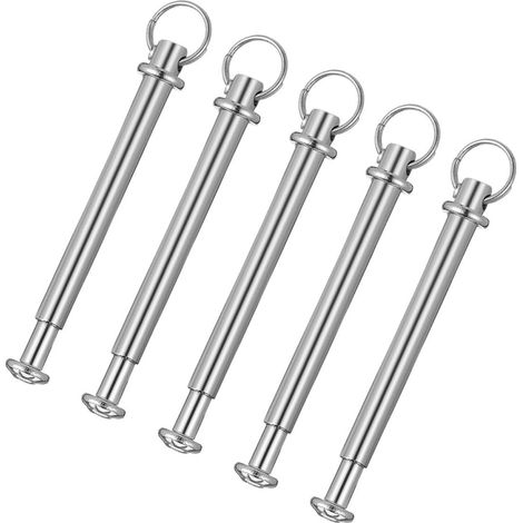 5 Sets de Rivets à Tige en Acier Inoxydable et Écrous pour Éventail Pliant, Solution et Robuste, Accessoires pour Réparation D'éventails Manuels (1/5)