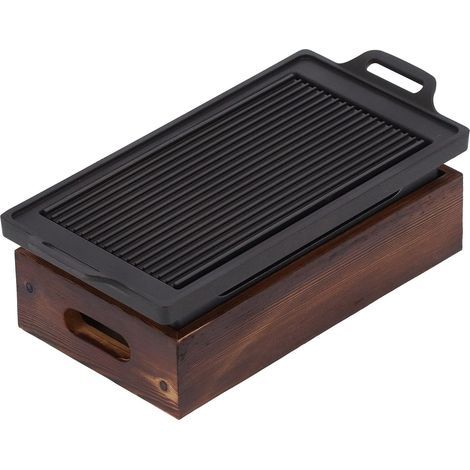 Barbecue de Style Japonais Portable - Cuisinière à Charbon de Bois, Plaque et Outils pour Yakiniku/BBQ - Accessoires Domestiques (1/5)