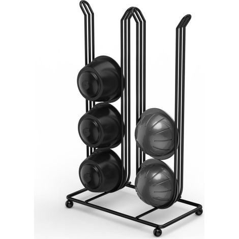 Xavax – tasse à café pour Dolce Gusto, Nespresso Vertuo, 16 tasses, noir (1/4)