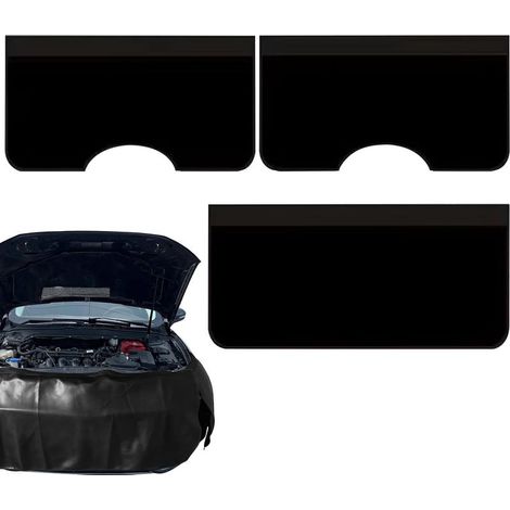 Housse de protection pour réparation de voiture, tapis de protection anti-rayures en 3 parties, pour une utilisation dans le garage, le bateau, les réparations automobiles, les modifications du (1/5)