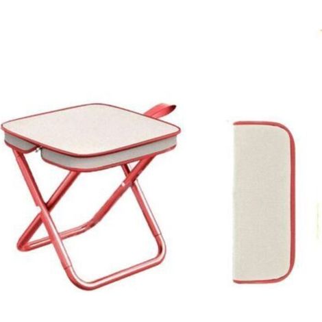 Sgabello da campeggio pieghevole, mini sgabello da campeggio pieghevole, sedia da campeggio pieghevole con borsa portaoggetti, sedile pieghevole ultraleggero per viaggi, giardino, pesca, barbecue, spi