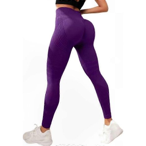 3D-Leggings mit hohem Bund, Anti-Cellulite-Yogahosen für Damen, figurformende Kompressions-Fitnesshosen, formendes Material (1/5)