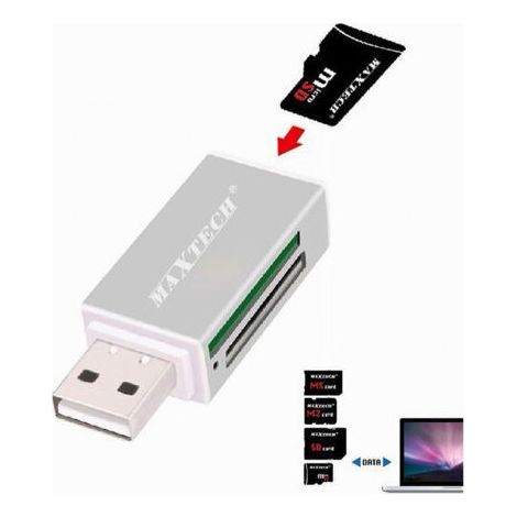 Lecteur De Carte Mémoire Carte Mémoire Usb 2.0 480 Mbps Carte Tf/sd/m2/ms Lto-sm02 (1/3)