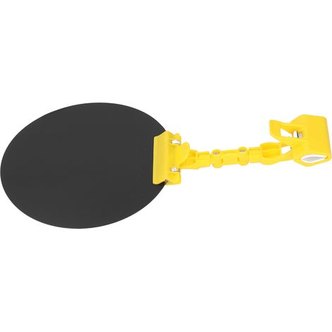 Automatische, blendfreie, verstellbare, aufsteckbare Schweißlichtschutzwand, 18 cm rund, gelb, für WIG-Schweißprojekte (1/5)