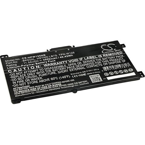NX - Batterie ordinateur portable compatible HP 11.55V 3500mAh - 916366-4219168 (1/3)