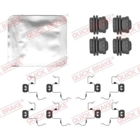 Kit d'accessoires, plaquette de frein à disque Quick Brake 109-0156 CITROËN