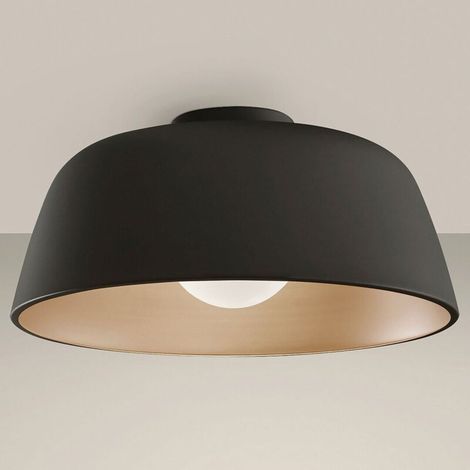 [GEBRAUCHT] B-Ware LEDS C4 Deckenleuchte Pendelleuchte Miso Lampe schwarz gold Stahl LED Leuchte (1/2)