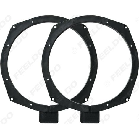 Suitable for modifying the BMW 5 Series subwoofer speaker into an 8-inch car audio system - non-destructive upgrade of the speaker joint.