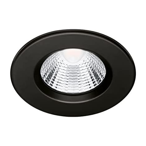 Philips Lighting Faretto da Incasso LED Dive, Equivalente a 5.5W, 27K, Dimmerabile, Nero (1/4)