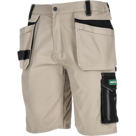 Pantalones cortos de trabajo de la línea Summer S Beige Pantalones cortos de trabajo de la línea Summer S Beige Beige LS