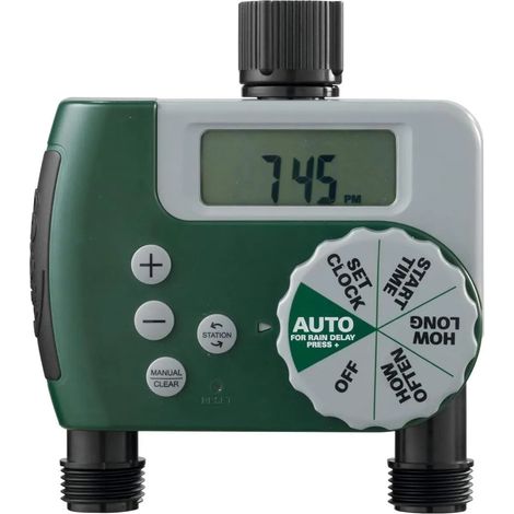 Minuteur numrique Orbit 58910 avec 2 sorties LCD pour lirrigation (1/3)