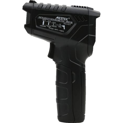 Thermomètre infrarouge IR01B – -50°C550°C / -58°F1022°F – numérique sans contact – industriel (1/5)