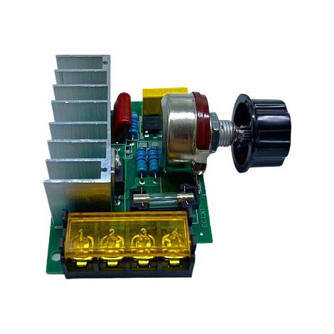 High-power electronic voltage regulator, 220V power conditioner, 4000W SCR voltage regulator, temperature control, dimming, and speed control. (1/4)