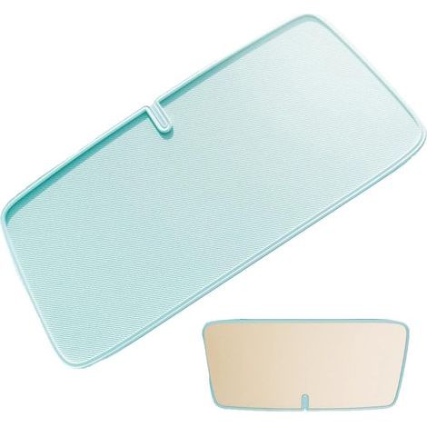 Pare-soleil pour pare-brise, 140 x 69 cm, réfléchissant, pliable, protection solaire pour pare-brise, pour voiture, camionnette, SUV, berline, van, fenêtre, voyage, camping (1/5)