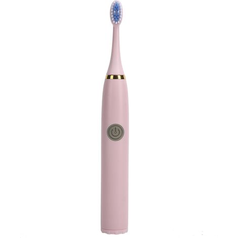 Brosse à dents électrique sonique pour adultes, rechargeable, avec 5 modes et poils haute densité, étanche IPX6 pour un nettoyage en profondeur.-AquaForge