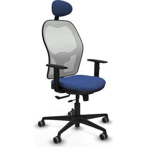 Chaise de bureau piqueras y crespo La Jorquera mousse injectée 65 mm roues (1/2)