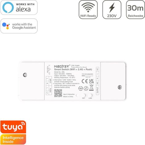 MiBoxer LED Funkschalter WiFI Tuya 2.4GHz+Push SWL (1/5)