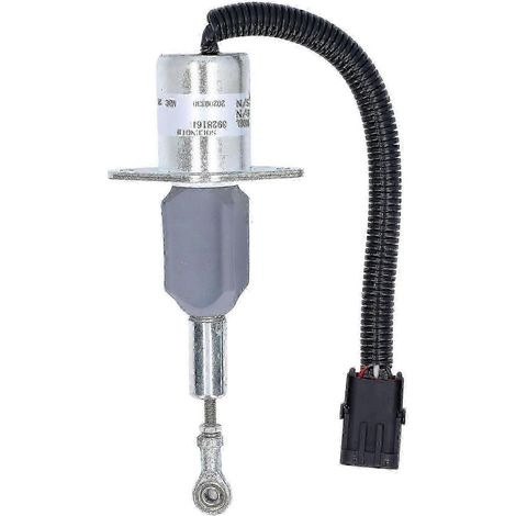 Électrovanne d'arrêt de carburant 24 V 2026, vanne d'arrêt de flamme 3928161, remplacement pour Cummins 6CT 8.3LHwy (1/4)